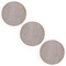 3 Unfinished Wooden Circle Disks Shapes Cutouts DIY Crafts 2 Inches